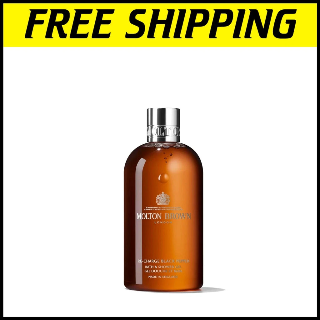 Re-Charge Hydrating Black Pepper Shower Gel - 11.64 oz. for Revitalizing Cleanse
